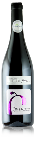 Vin Côtes du Rhône de Juliette Avril