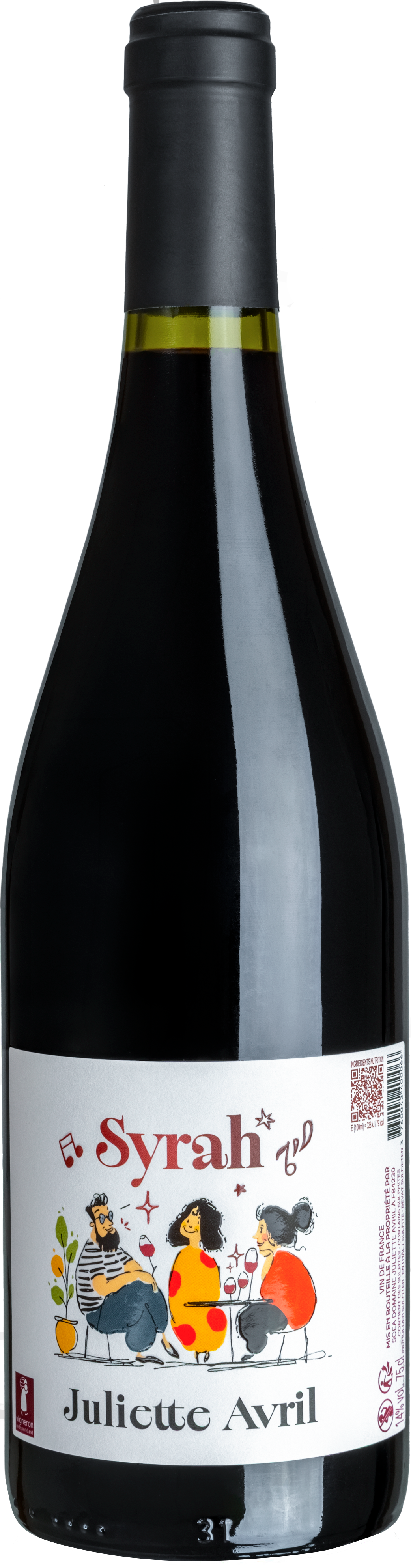 Vin de France, 100% Syrah